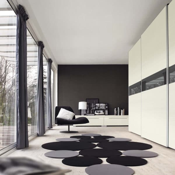 Design moderno del guardaroba della camera da letto di alta qualità