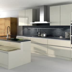 design moderno dell'armadio da cucina