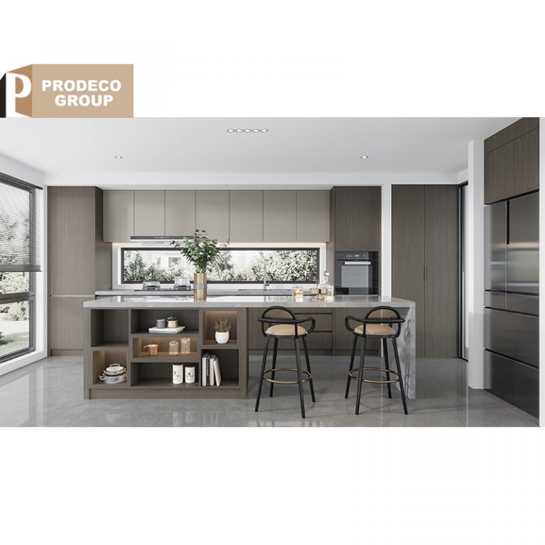 Real Wood High End Kitchen Cabinets Modular Kitchen Cabinet
