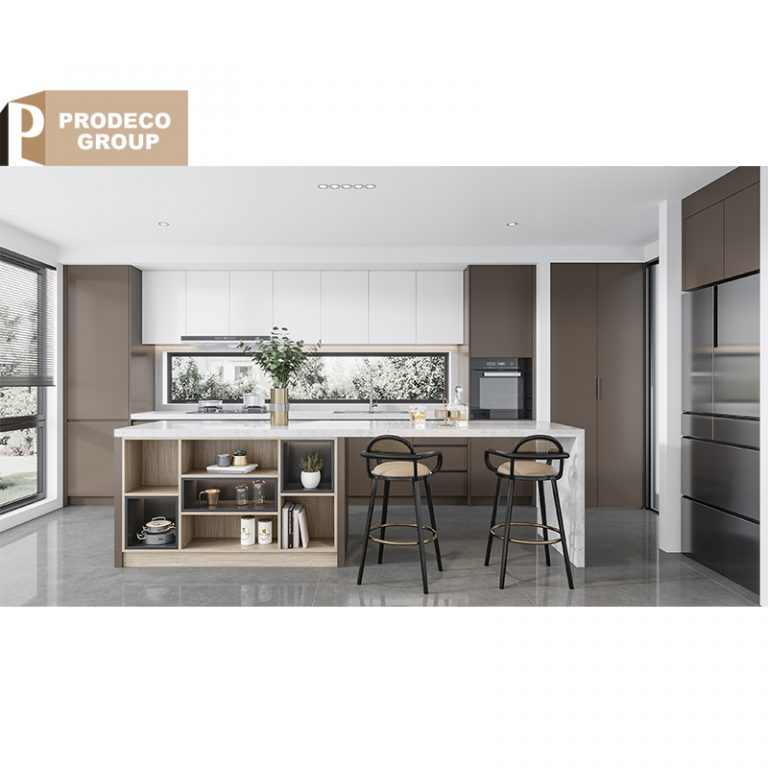 Real Wood High End Kitchen Cabinets Modular Kitchen Cabinet