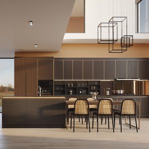 High End Modern Designs Smart Kitchen Furniture Luxury Kitchen Cabinets