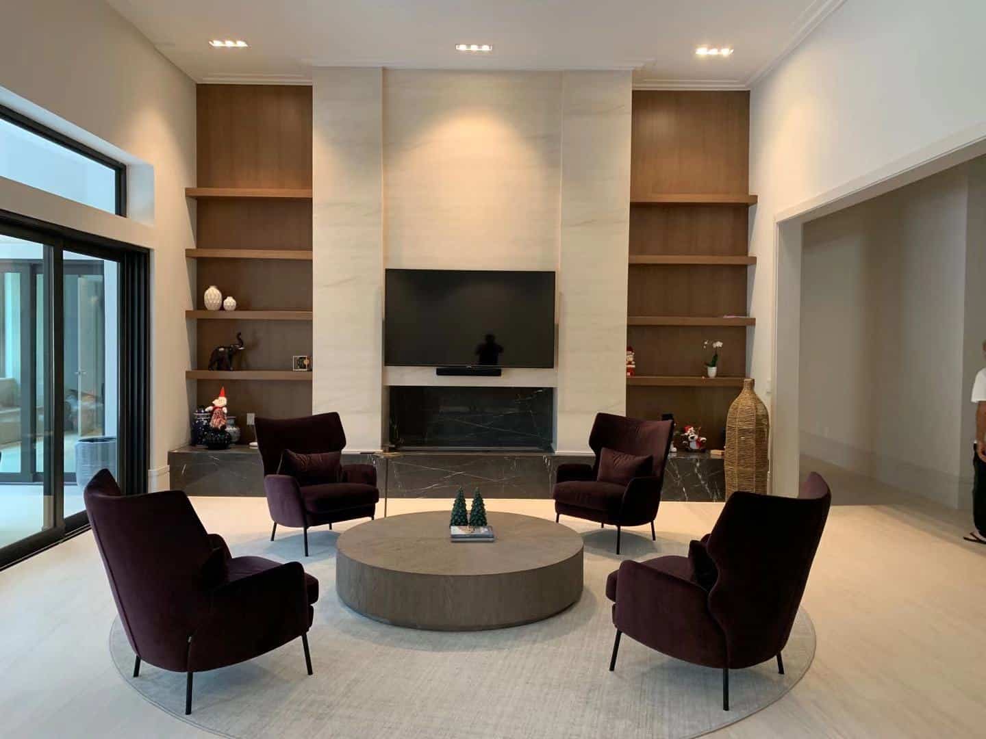 Wood Veneer Customize Cabinet